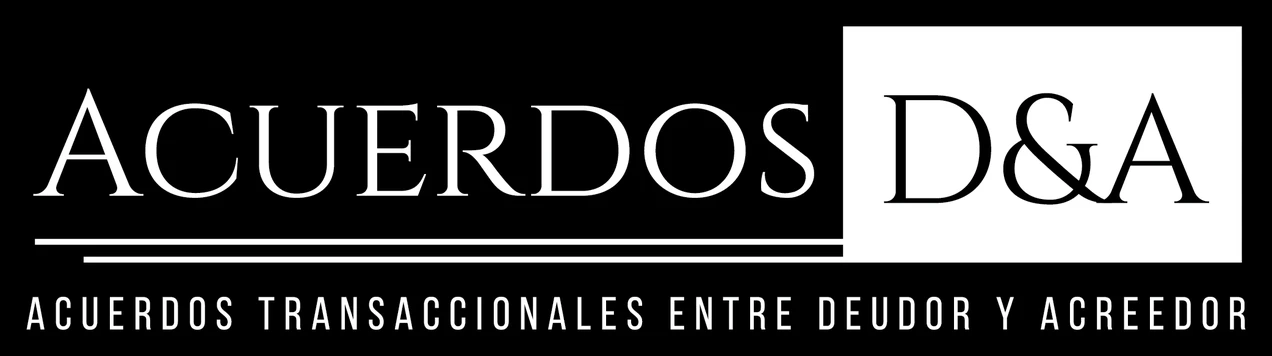 Acuerdos D&A · acuerdos transaccionales entre deudor y acreedor