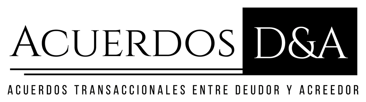 Acuerdos D&A · acuerdos transaccionales entre deudor y acreedor